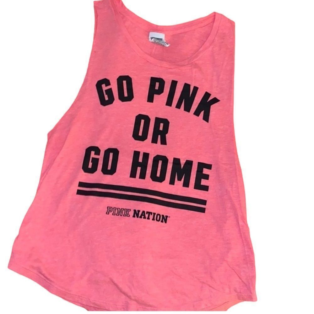 “GO PINK OR GO HOME” XS